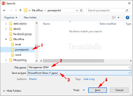 Menampilkan file presentasi adalah kalian menampilkan serta menjelaskan kepada audience tentang file yang kalian buat untuk dipresentasikan. Membuka File Powerpoint Dan Memulai Langsung Presentasi Ppsx