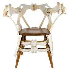 Sculptural Bone Chair Sculptural Chair Weird Furniture Chair