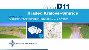 „bohužel se nám dálnici nepodaří zprovoznit před ranní dopravní špičkou. D11 1106 Hradec Kralove Smirice Dokumentace Stavby 07 2020 Youtube