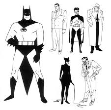 Kevin Nowlan S Designs For Batman The Animated Series Batman Comic Art Batman Batman The Animated Series