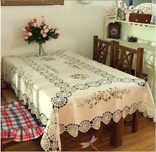 مفارش طاولات مطرزه2011 صور مفارش كروشيه home decor decor furniture