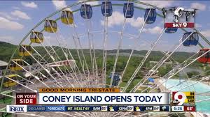 Bathing beauties and keystone kops abound. Coney Island To Open With 155 Foot Skywheel