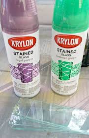 Krylon Spray Paint Glass