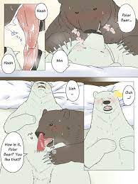Otousan (Otou)] Polar Bear and Grizzly Just Have Sex – Shirokuma Cafe comic  porn - HD Porn Comics