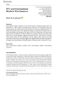 Visa requirements for panamanian citizens are administrative entry restrictions by the authorities of other states placed on citizens of panama. Pdf 9 11 And International Student Visa Issuance