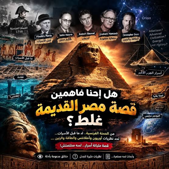 مصر القديمة هي اول حضارة عرفها التاريخ