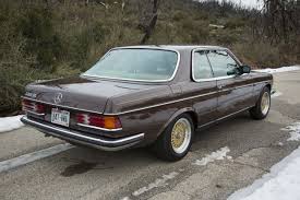 Mercedes Motoring 1984 230ce Gasoline Coupe Mercedes Benz Coupe Mercedes