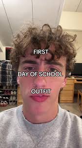 First day of school outfit #fashion #clothes #streetwear #outfitideas  #fitspo #outfitinspo #grwm #ootd #outfitinspiration  #mensfashion#greenscreenvideo