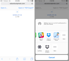 How to open zip file on iphone. How To Download And Open Zip Files On The Iphone
