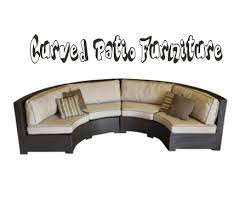 With removable covers made from 180g outdoor water resistant polyester cloth, this patio furniture loveseat set is simple to clean and built to last with minimal upkeep needed. Outdoor Furniture Curved Patio Furniture