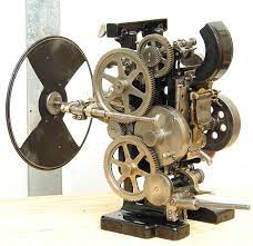 Hand Cranked Silent 35mm Movie Film Projector Antique Charlie Chaplin Film Projector Projector Charlie Chaplin