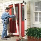 Replacing a screen door