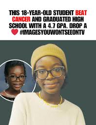 Meet Aya Osman, an inspiring 18-year-old from Orange Park, Florida, who has  triumphed over cancer and academic challenges!** After a two-year battle  with cancer, Aya graduated Summa Cum Laude from Ridgeview High