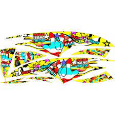 Berikut adalah kumpulan pola striping motor polos : Desain Pola Stripping Decal Cutting Stiker Siap Cetak Plus File 10gb Perlengkapan Motor Shopee Indonesia