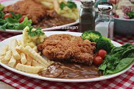 Grilled chicken chop.complete set, tutorial penuh.perapan, black pepper sos, mash potato & gravy. Resepi Fried Chicken Chop Paling Mudah Iluminasi