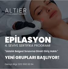 𝐄𝐏𝐈̇𝐋𝐀𝐒𝐘𝐎𝐍 𝟒. 𝐒𝐄𝐕𝐈̇𝐘𝐄 𝐒𝐄𝐑𝐓𝐈̇𝐅𝐈̇𝐊𝐀 𝐏𝐑𝐎𝐆𝐑𝐀𝐌𝐈  MEB onaylı Epilasyon 4. Seviye sertifikanızı alarak Ustalık Belgesi  sınavına direkt giriş hakkına sahip oluyorsunuz. 📌 𝐔𝐬𝐭𝐚𝐥𝛊𝐤  𝐁𝐞𝐥𝐠𝐞𝐧𝐢𝐳𝐢 𝐚𝐥𝐚𝐫𝐚𝐤; 1 ...