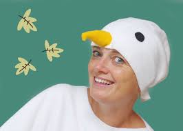 Sombrero de disfraz de gaviota para Halloween. Diviértete en carnaval.  Adultos y adolescentes