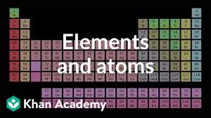 elements and atoms video khan academy