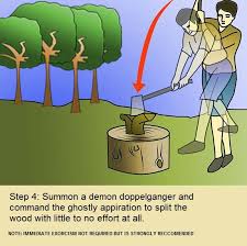 How To Chop Wood Safely Safety Instruction Parodies Barbie Dream House Doppelganger Parody