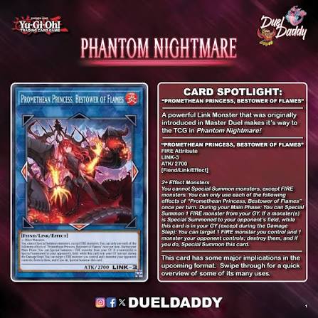 Examining Promethean Princess in the new Yu-Gi-Oh set