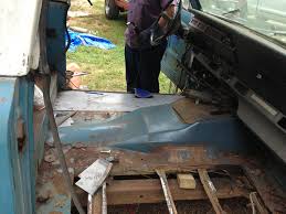 Had To Replace The Floor Pans On This One As Well Wellness Flooring Pans