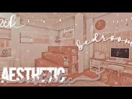 It's been a while since i've last uploaded and this video is. Aesthetic Teen Bedroom Speedbuild Welcome To Bloxburg Youtube