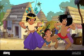 JUNGLE BOOK 2, Shanti, Ranjan, Mowgli, 2003. © Walt Disney / courtesy  Everett Collection Stock Photo - Alamy