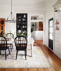 Magnolia Home By Joanna Gaines Trinity Ty 01 Blue Multi Rug Durable Dependable Farmhouse Dining Room Set Modern Farmhouse Dining Modern Farmhouse Dining Room