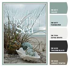 Coastal Color Pallet Chip It Sherwin Williams Olivia S Bedroom In Tidewater Coastal Colors Exterior Paint Paint Colors For Home