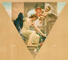 He designed the curtain of the prague national theatre, decorated a number of buildings in prague and vienna. Hynais Vojtech Veda Moc A Pokrok Umeni Inspirace 4 Ks 1907 Mutualart