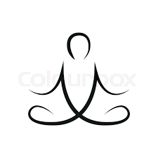 Adriene mishler is an actress, writer, international yoga teacher and entrepreneur from austin, texas. Person In Yoga Pose Line Drawing Stock Vektor Colourbox