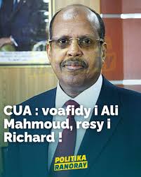 🔴Lasan'i Ali Mahamoud Youssouf avy ao Djibouti ny Filohan'ny CUA ‼️