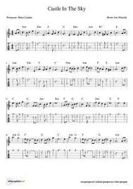 castle in the sky nota tab flut sarkilar ve musica