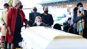 His remains arrived from hawaii on saturday, landing at or tambo international airport. Eagw4cslh5q82m