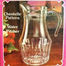 Suppose we are given pitchers of waters, of sizes $12$ quarts, $8$ quarts, and $5$ quarts. New Lady Victoria Fine Crystal Stemware Chantelle Pattern 2 Quart Water Pitcher Ebay