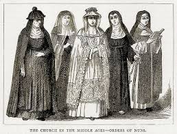 Christians Nun Outfit Medieval Nuns