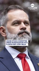 The House Ethics Committee voted to establish an investigative subcommittee  to examine allegations that Florida Republican Rep. Cory Mills broke  campaign finance law and engaged in sexual misconduct ...