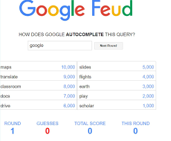 Google feud is a fun quiz game that puts a twist on a popular american tv show where participants need to finish a phrase they are given based on what they believe would be the most seafood makes me google feud. Google Feud Is Family Feud Through Googles Search Engine Similar To The Tv Show You Choose A Category And Must Give An Answer Goo Feud Family Feud Free Quiz
