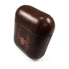 Vedi la nostra cool leather cool selezione dei migliori articoli speciali o personalizzati, fatti a mano dai hai navigato fino a qui per trovare informazioni su cool leather cool? Apple Airpods 1 2 Pro Charging Case Leather Cover With Cool Spider Logo 0284