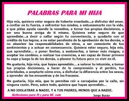 Reflexiones Para Hijos Daughter Quotes Words Cool Words