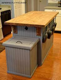 Tutes Tips Not To Miss 36 Home Kitchens Diy Kitchen Island Kitchen Trash Cans