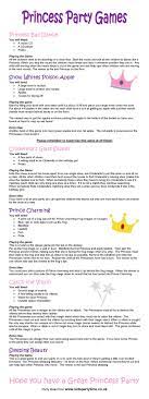 Princess Party Game Ideas Princess Party Games Disney Princess Birthday Party Princess Theme Party