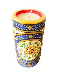 Eastland cylinder pillar candle holder 3.25x10.5 set of 12. Hand Painting Pillar Decorative Wooden Candle Holder For Decoration Size 2x4inch Rs 250 Piece Id 23410208948