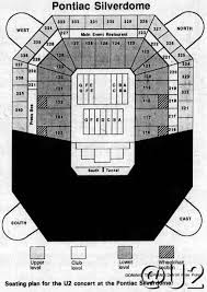 U2 Concert Apr 30 1987 Pontiac Silverdome At Pontiac Mi