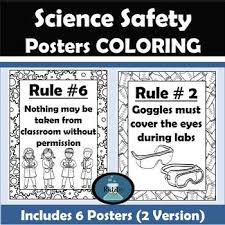More sketches take a peek at some of the sketches created by our users, are you a sketchite? Lab Safety Posters For Science Classes Coloring Pages With Bonus Lab Contract