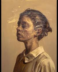 VOID 1, 2, and 3”. STUNNING EMOTIONAL BRILLIANT work by @painterkim ❤️❤️❤️.  Oil