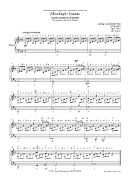 Home » piano tutorials » moonlight sonata sheet music and piano tutorial. Archer Tower Printable Sheet Source Sheet Music Easy Piano Sheet Music Piano Sheet Music