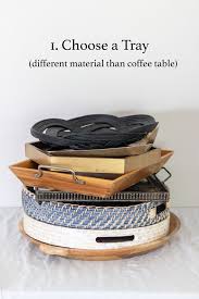 Coffee serving tray *see offer details. The Basics Of Coffee Table Styling Shades Of Blue Interiors