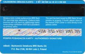 The swift codes for bre bank sa formerly bank rozwoju eksportu sa in poland is brexplpwmbk. Bank Card Delfin Bre Bank Sa Multibank Mbank Poland Col Pl Ve 0012 05