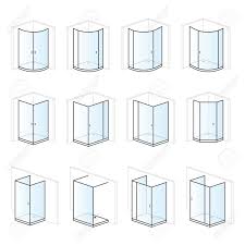 A broad range of bathtub enclosures & showers enclosures can be sourced using this comprehensive vertical portal dedicated to helping. Shower Enclosures Shower Trays On Thin Low Paddling Pool Bathroom Royalty Free Cliparts Vectors And Stock Illustration Image 76469002